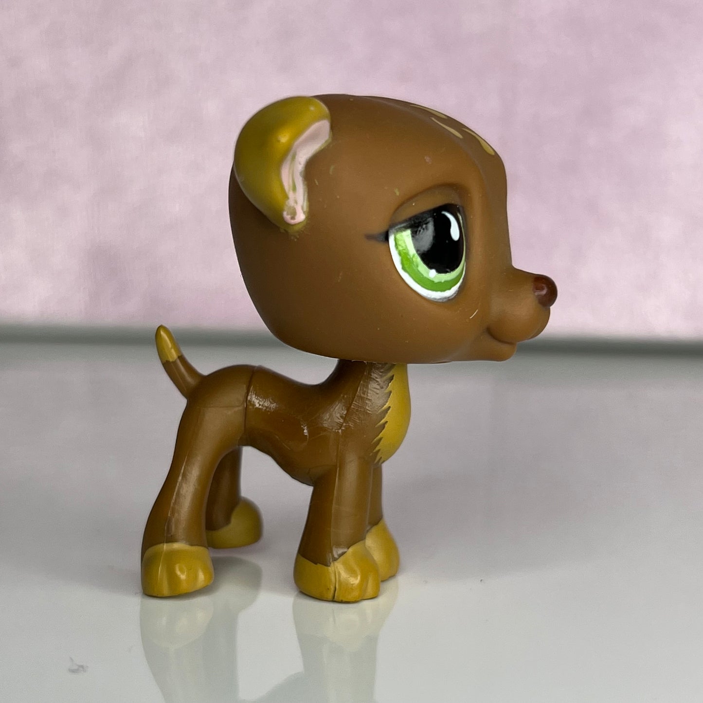 LPS Brown Greyhound Dog #507