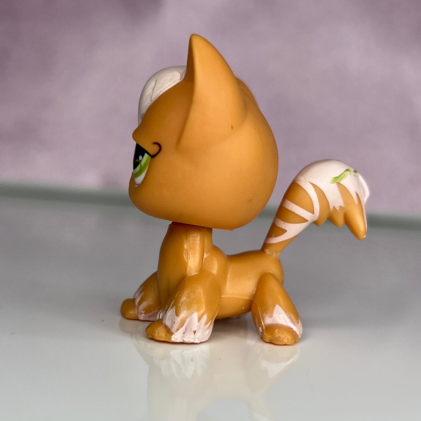 LPS Orange Longhair Cat #511