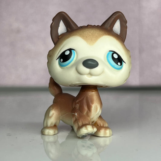 LPS Brown Husky Dog #68