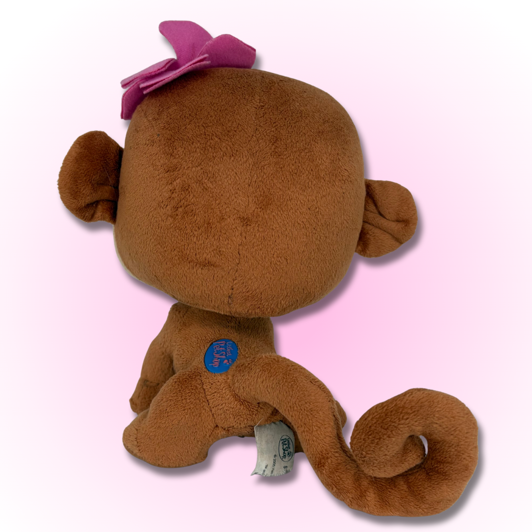 LPS Monkey Bobblehead Plushie