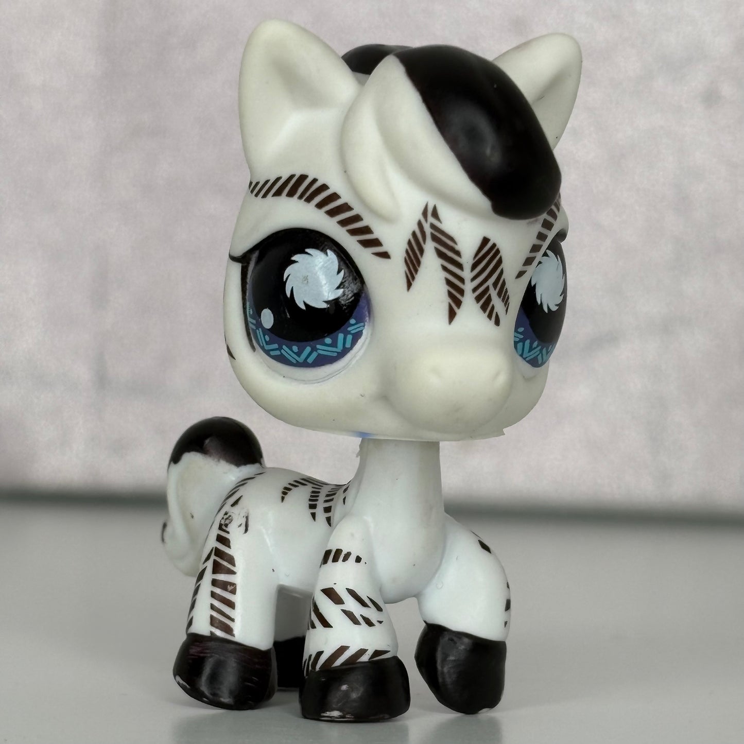 LPS Horse Zebra #903