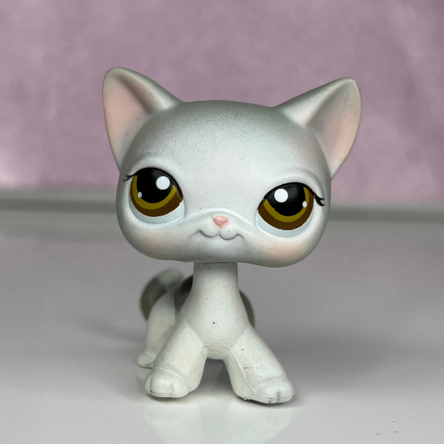 LPS Gray Shorthair Cat #138