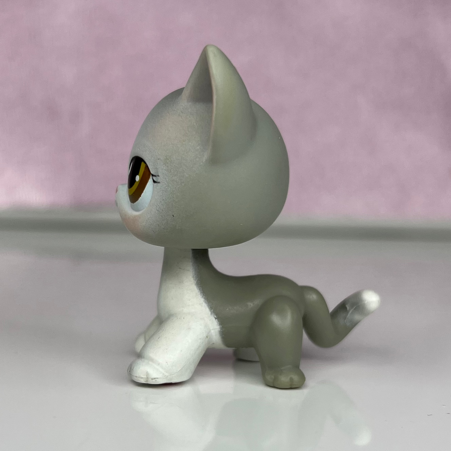 LPS Gray Shorthair Cat #138