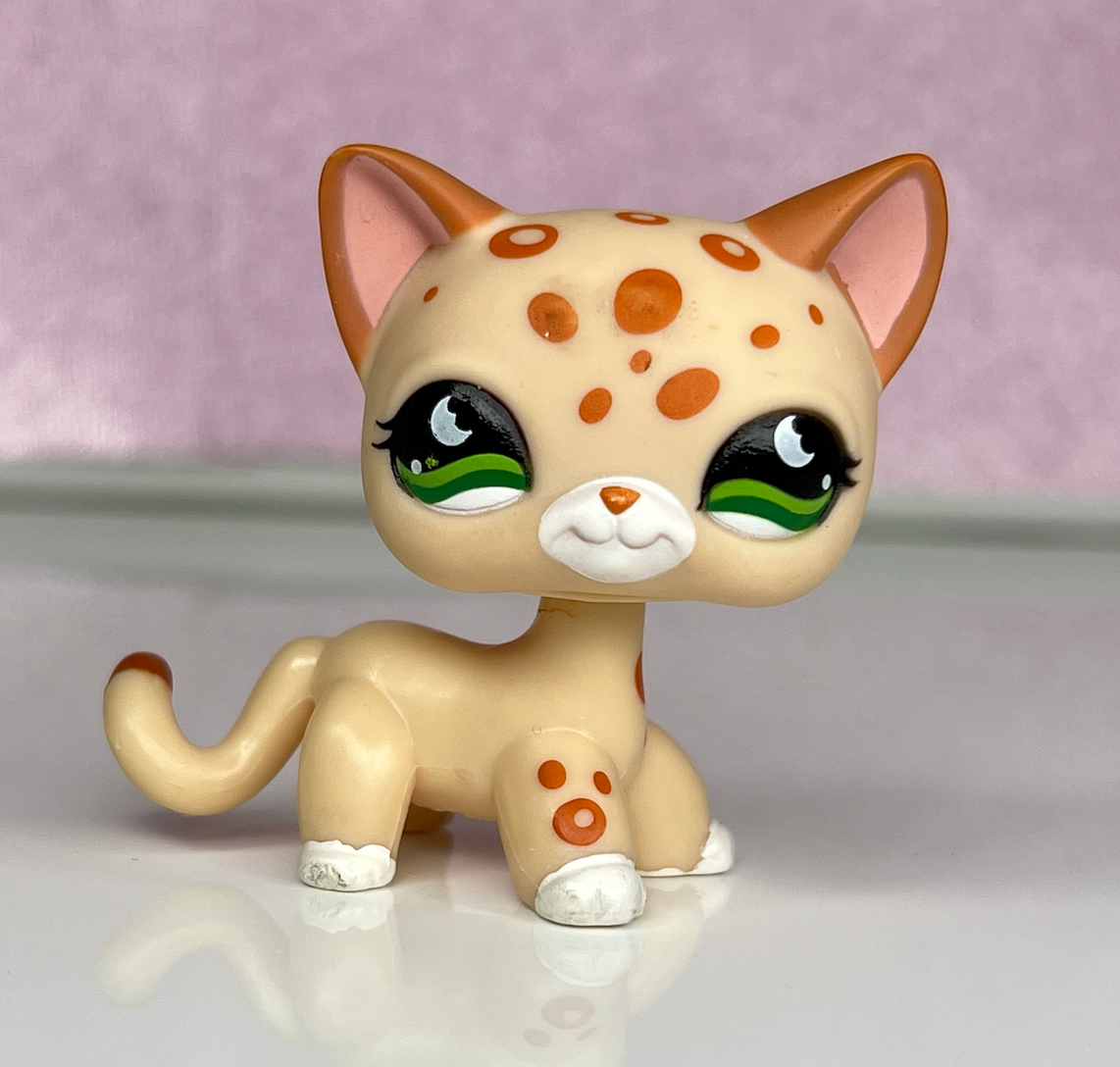 LPS Leopard Shorthair Cat #852