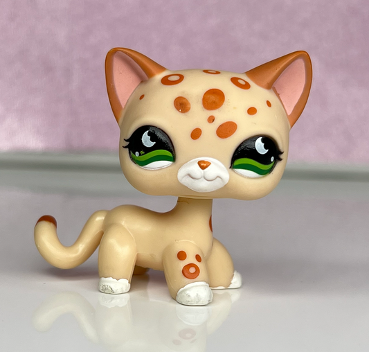 LPS Leopard Shorthair Cat #852