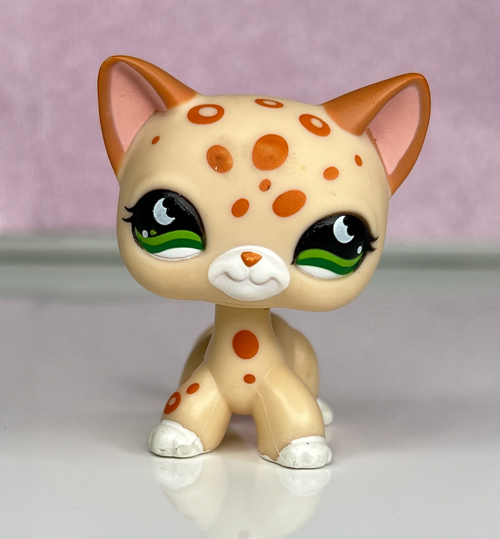 LPS Leopard Shorthair Cat #852